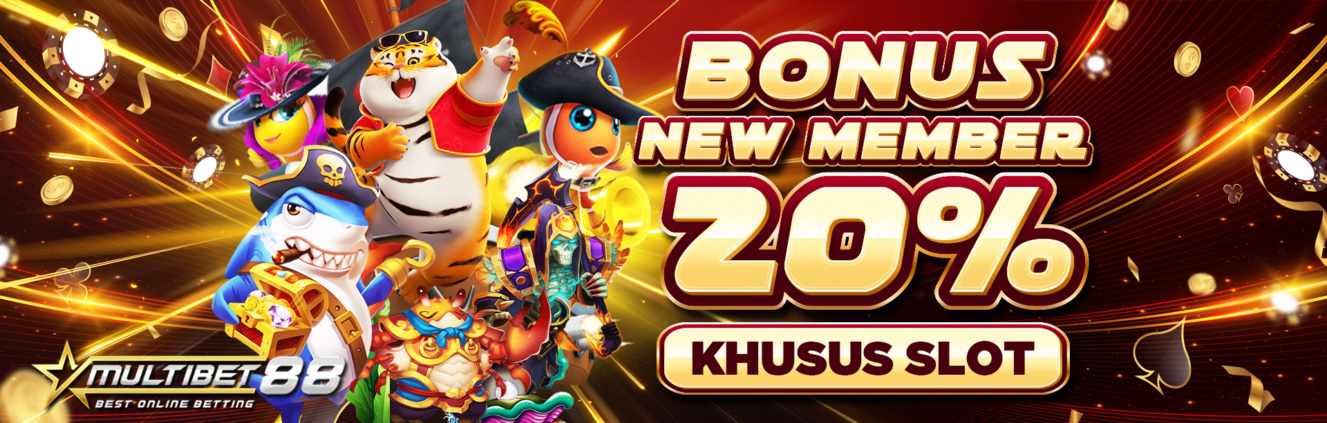 BONUS NEW MEMBER 20% DI AWAL