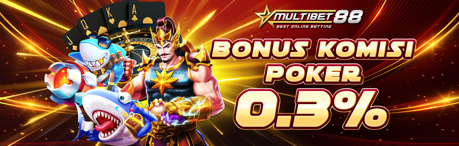 BONUS KOMISI POKER 0.3%