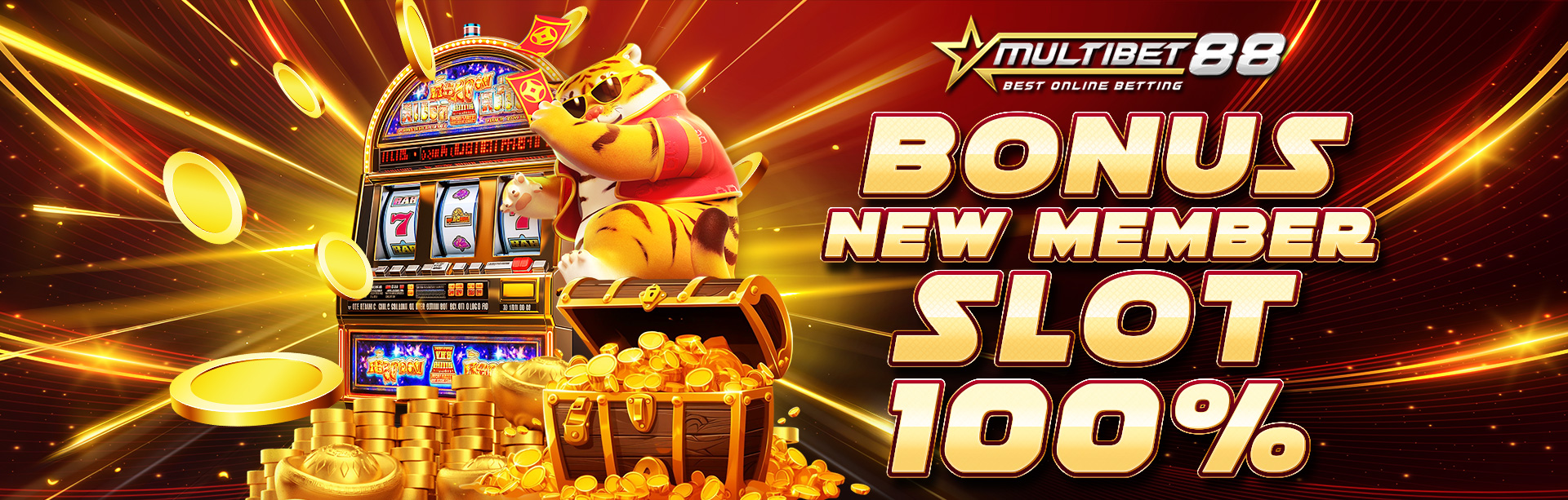 BONUS NEW MEMBER SLOT 100%