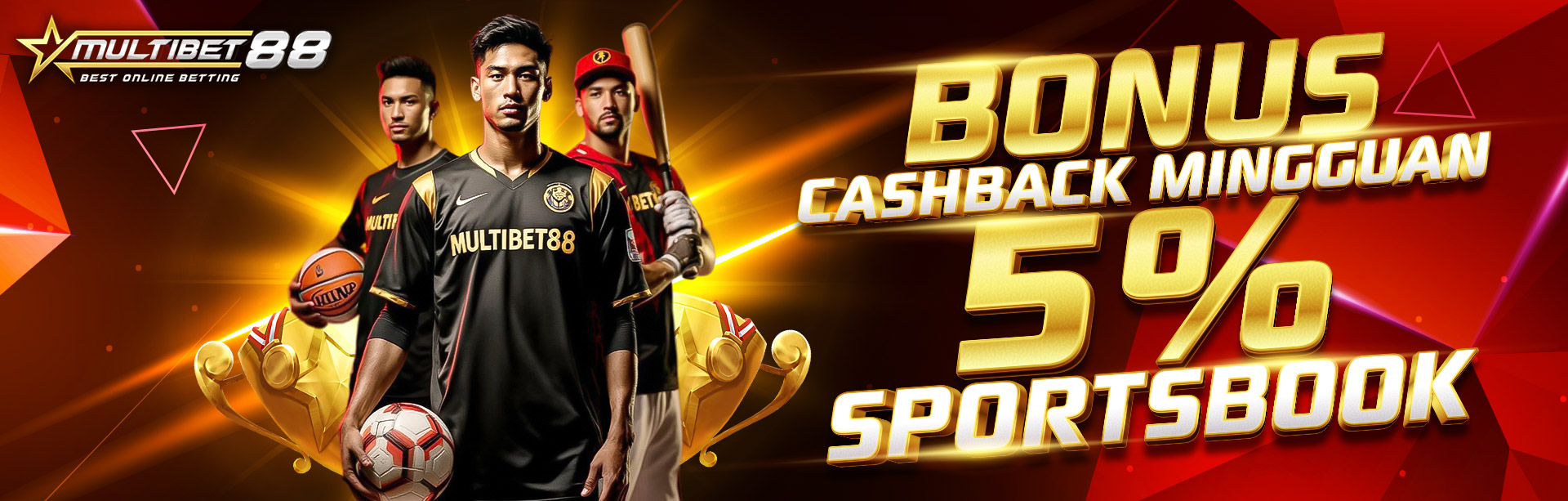 BONUS CASHBACK 5% SPORT