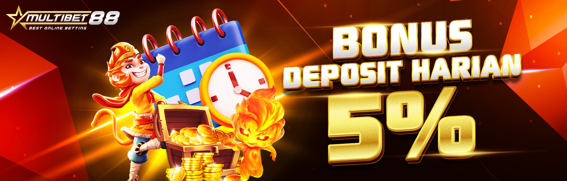 BONUS DEPOSIT HARIAN 5%