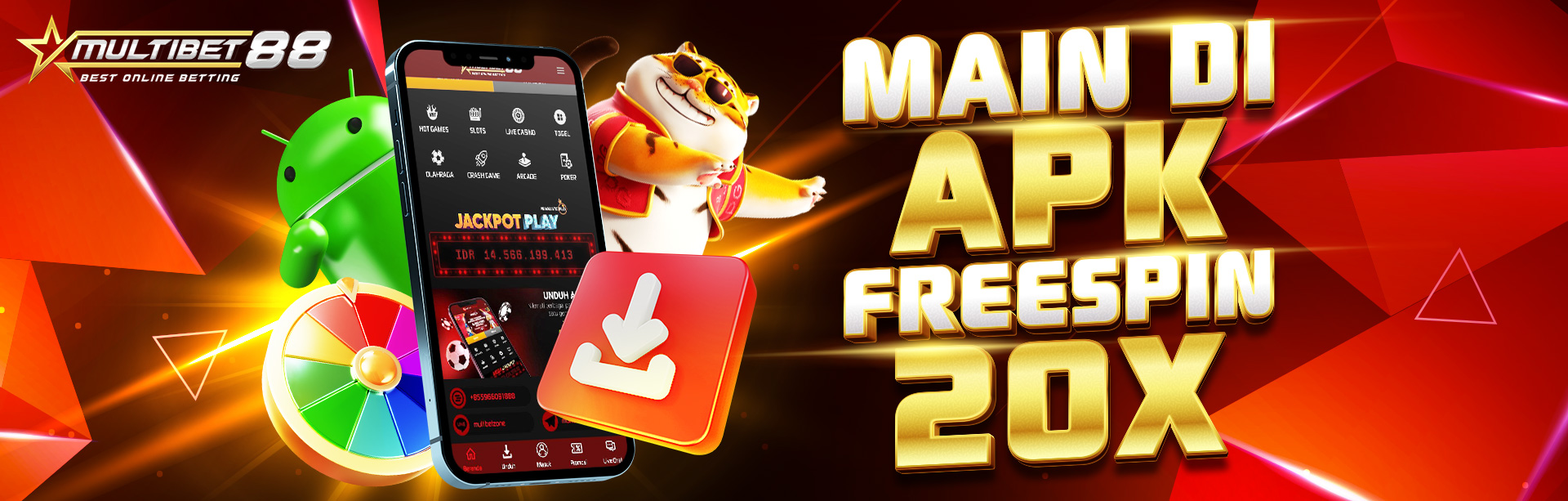 MAIN DI APK FREESPIN 20X