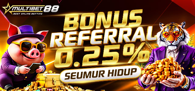 BONUS REFERRAL TURNOVER 0.25%