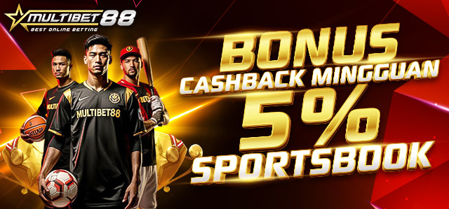 BONUS CASHBACK 5% SPORT