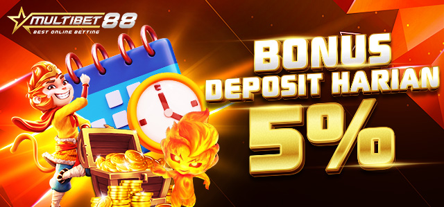 BONUS DEPOSIT HARIAN 5%