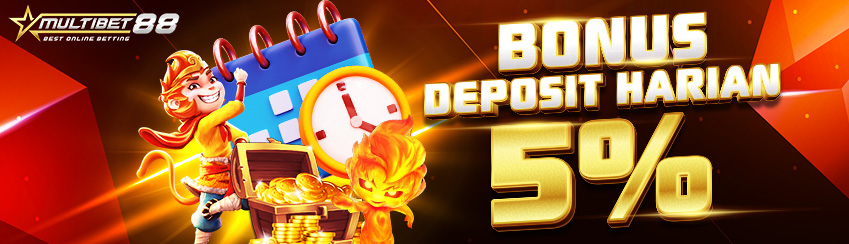 BONUS DEPOSIT HARIAN 5%