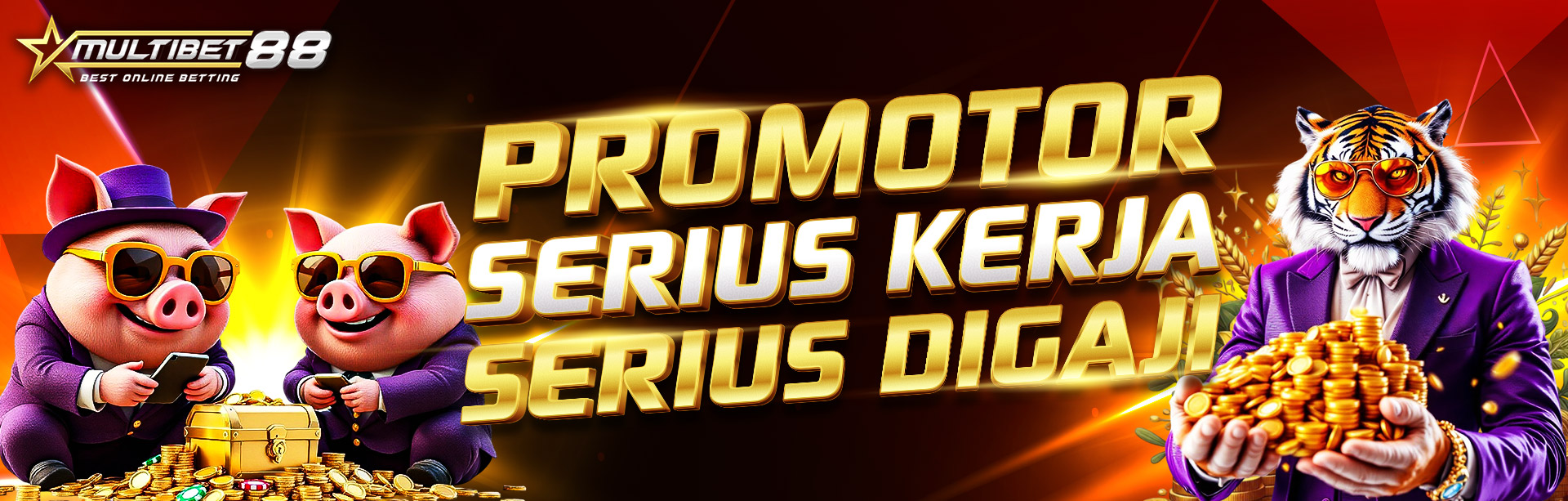 PROMOTOR SERIUS KERJA SERIUS DIGAJI