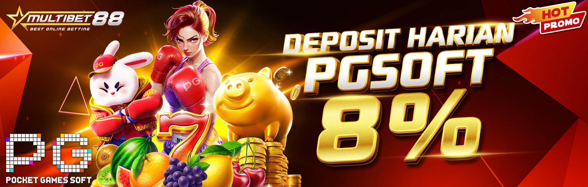 DEPOSIT HARIAN PGSOFT 8%