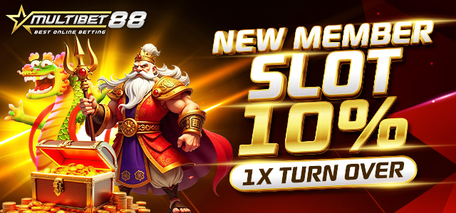 NEW MEMBER SLOT 10% (1X TO)