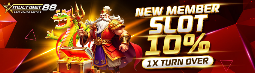 NEW MEMBER SLOT 10% (1X TO)