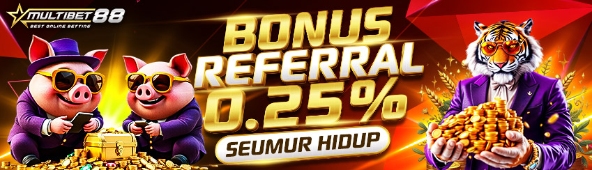 BONUS REFERRAL TURNOVER 0.25%