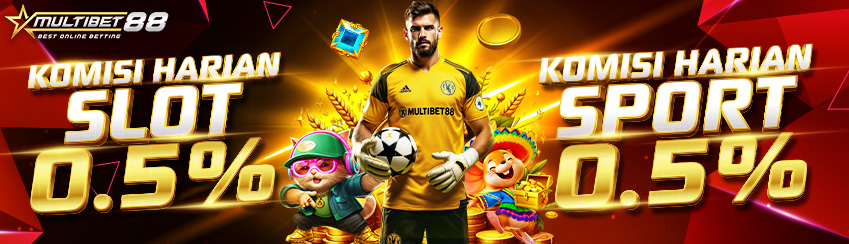 KOMISI HARIAN SLOT & SPORT 0.5%